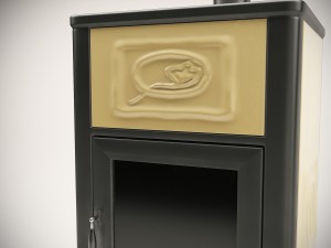 nordica dorella fireplace Modelo 3D