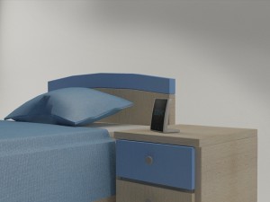boy bed -game ready 3D 모델