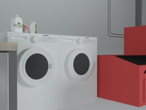 utility room - game ready 3D मॉडल