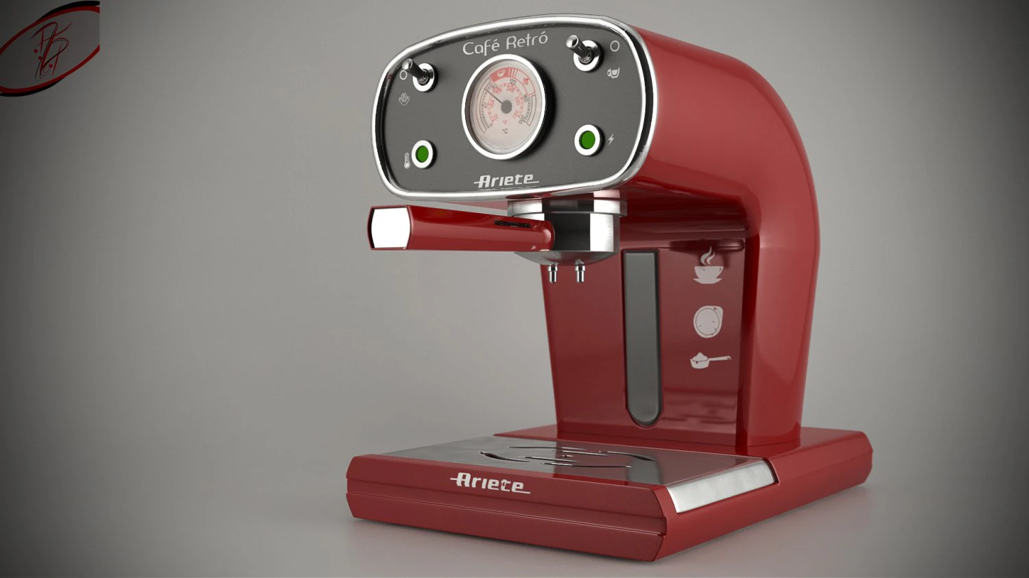 automatic coffee machine 3D Model .c4d .max .obj .3ds .fbx .stl .blend 