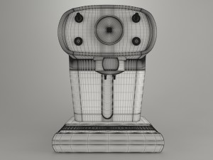 automatic coffee machine 3D मॉडल