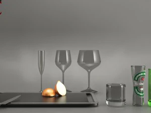 キッチンの小道具 3Dモデル