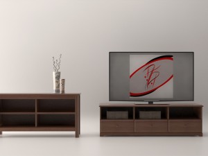 cosy livingroom furniture Modèle 3D