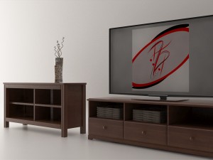 cosy livingroom furniture Modèle 3D