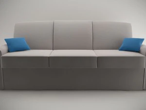 living room sofa ap1 series - game ready 3D Model