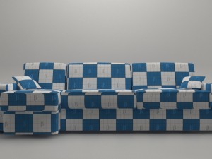 living room sofa ap2 series - game ready 3D मॉडल