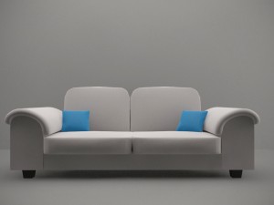 living room sofa collection 3D Model