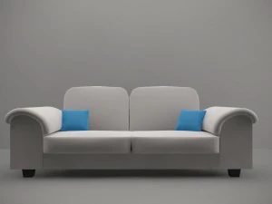 living room sofa collection 3D Model
