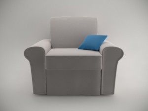 living room sofa collection 3D Model