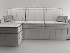 living room sofa collection 3D Model