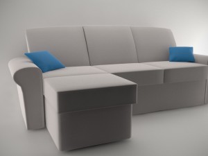 living room sofa collection 3D Model