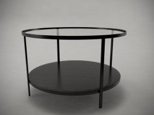 coffee table collection - game ready 3D Model