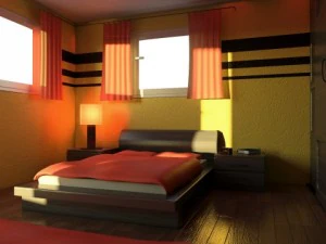 미스터 침실 02 3D 모델