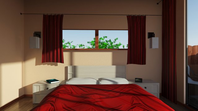 mr bedroom 03 3D Model .c4d .max .obj .3ds .fbx .stl .blend 