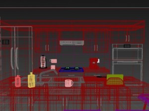 mr kitchen 01 3D 模型