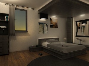 mr bedroom 05 3D 모델