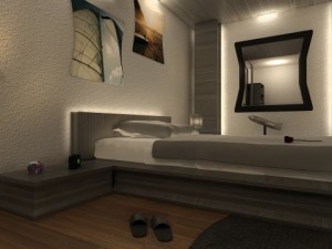 mr bedroom 05 3D 모델