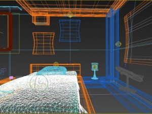 mr bedroom 05 3D 모델