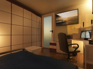mr preview bedroom Modello 3D