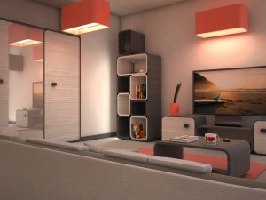 mr living room 03 3D Model
