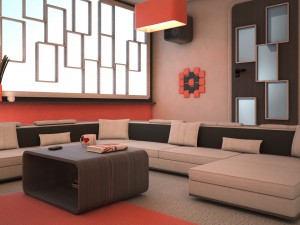 mr living room 03 3D Model