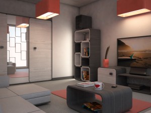 mr living room 03 3D Model