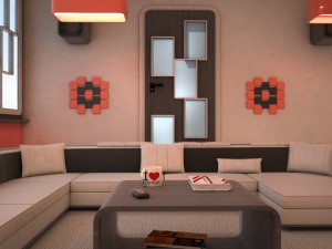 mr living room 03 3D Model