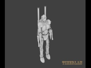 fiery inquisitor 3D 모델