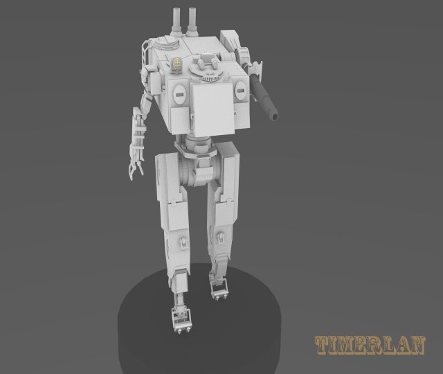 steel punitor Model 3D .c4d .max .obj .3ds .fbx .stl .blend 