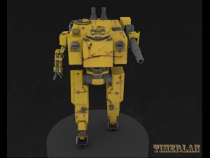 steel punitor 3D Model