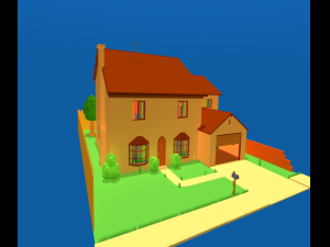 simpsons home Modelo 3D