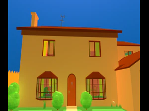 simpsons home 3D Model
