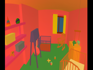 simpsons home 3D 模型