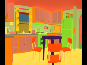simpsons home 3D 模型