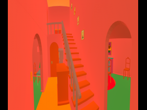 simpsons home 3D 模型