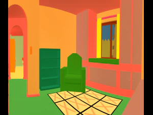 simpsons home 3D Model