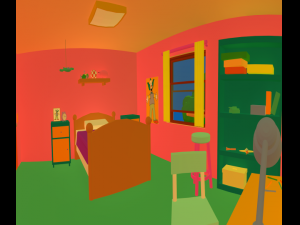 simpsons home 3D 模型