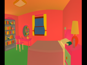 simpsons home 3D 模型