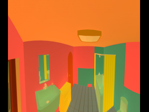 simpsons home 3D 模型