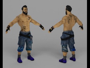 bodybuilder Model 3D