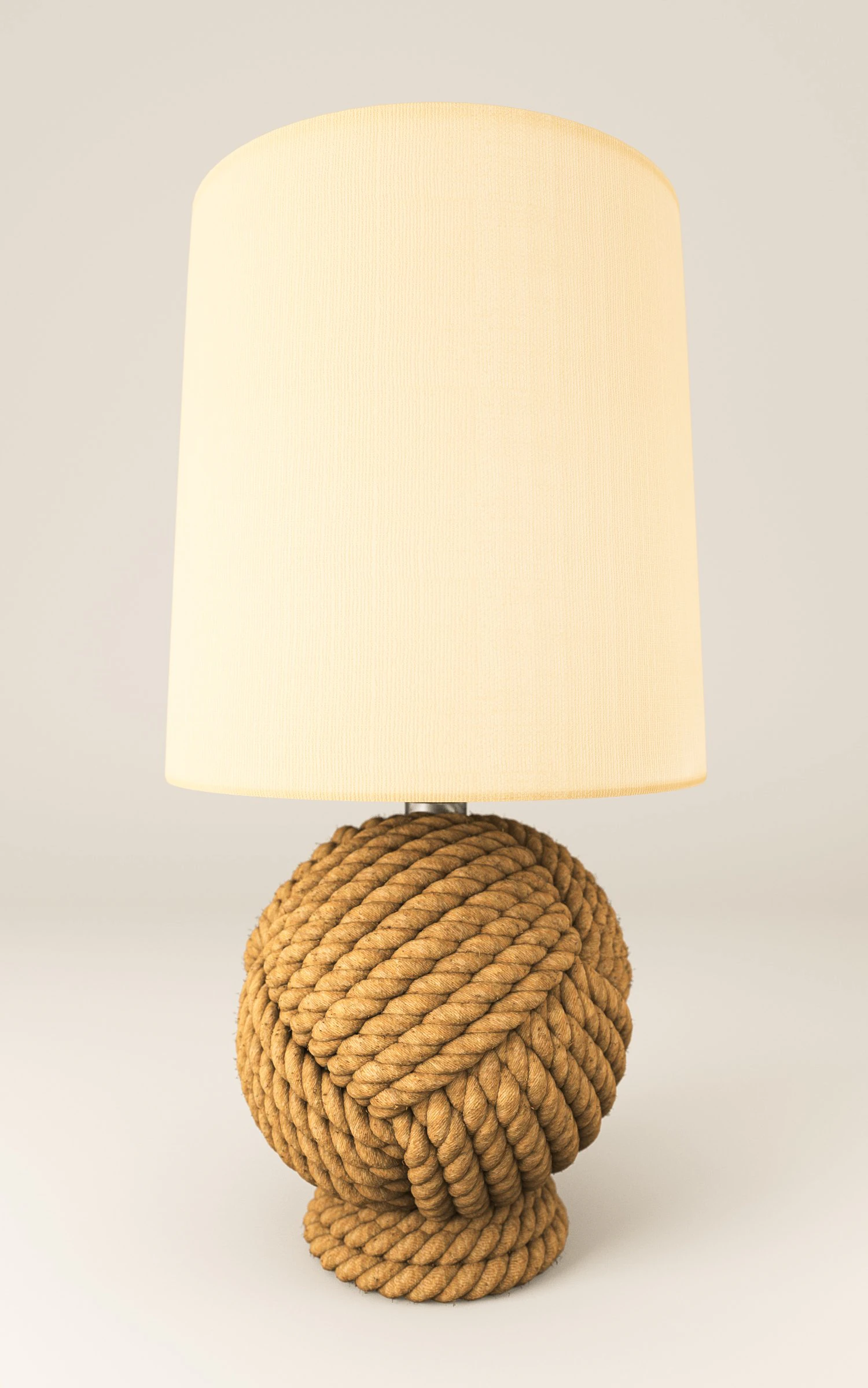 rope lamp 3D Model .c4d .max .obj .3ds .fbx .stl .blend