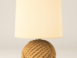 rope lamp Modelo 3D