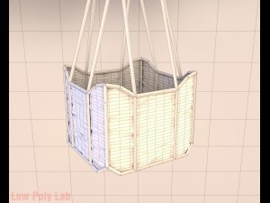 low poly balloon 3D-Modell