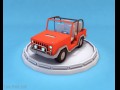 cartoon jeep low poly Modelo 3D