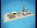 cartoon technics low poly 3D-Modell