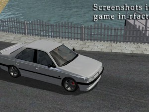 peugeot 405 t16 serie 1993 3D Model