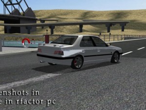 peugeot 405 t16 serie 1993 3D Model