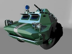 brdm2 3D Model