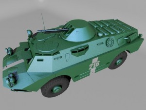 brdm2 3Dモデル