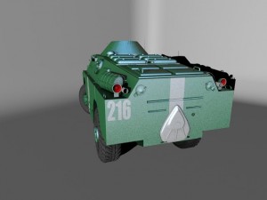 brdm2 3Dモデル